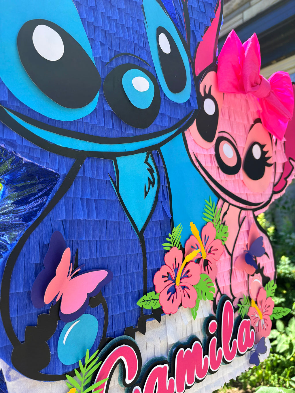 Custom Stitch & Angel Piñata with Name
